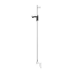 Keuco Axess Duschhandlauf mit Brausestange, 700/1301mm, mit 2x Befestigungsset 1, Si... KEUCO-35014177013 4017214902613 (Abb. 1)