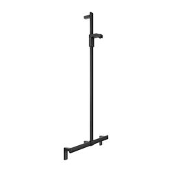 Keuco Axess Duschhandlauf mit Brausestange, 700/1301mm, mit 2x Befestigungsset 1, Sc... KEUCO-35014377013 4017214902644 (Abb. 1)