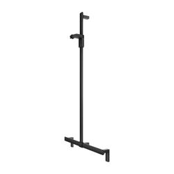 Keuco Axess Duschhandlauf mit Brausestange, 700/1301mm, mit 2x Befestigungsset 1, Sc... KEUCO-35014377013 4017214902644 (Abb. 1)