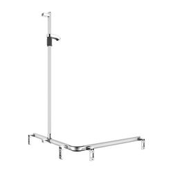 Keuco Axess Duschhandlauf mit Brausestange rechts, 850x850x1301mm, mit 4x Befestigun... KEUCO-35015170101 4017214902958 (Abb. 1)