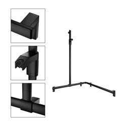 Keuco Axess Duschhandlauf mit Brausestange links, 850x850x1301mm, mit 4x Befestigung... KEUCO-35015370102 4017214903047 (Abb. 1)