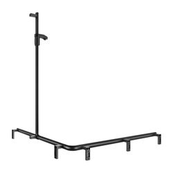 Keuco Axess Duschhandlauf mit Brausestange rechts, 1150x1150x1301mm, mit 4x Befestig... KEUCO-35015370401 4017214903092 (Abb. 1)