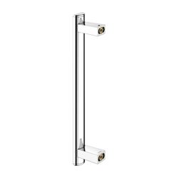 Keuco Axess Haltegriff 400mm, senkrechte Montage, mit Befestigungsset 1, Verchromt, ... KEUCO-35016010400 4017214967070 (Abb. 1)