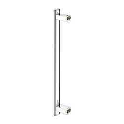 Keuco Axess Haltegriff 500mm, senkrechte Montage, mit Befestigungsset 1, Verchromt, ... KEUCO-35016010500 4017214967087 (Abb. 1)