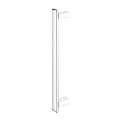 Keuco Axess Haltegriff 500mm, senkrechte Montage, mit Befestigungsset 1, Verchromt, ... KEUCO-35016010500 4017214967087 (Abb. 1)