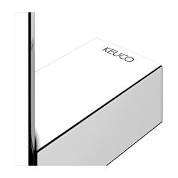 Keuco Axess Haltegriff 600mm, senkrechte Montage, mit Befestigungsset 1, Verchromt, ... KEUCO-35016010600 4017214967094 (Abb. 1)