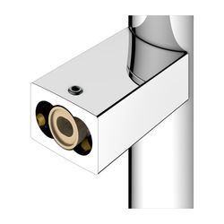 Keuco Axess Haltegriff 600mm, senkrechte Montage, mit Befestigungsset 1, Verchromt, ... KEUCO-35016010600 4017214967094 (Abb. 1)