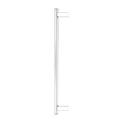 Keuco Axess Haltegriff 600mm, senkrechte Montage, mit Befestigungsset 1, Verchromt, ... KEUCO-35016010600 4017214967094 (Abb. 1)