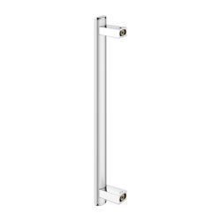 Keuco Axess Haltegriff 500mm, senkrechte Montage, mit Befestigungsset 1, Silber elox... KEUCO-35016170500 4017214967117 (Abb. 1)