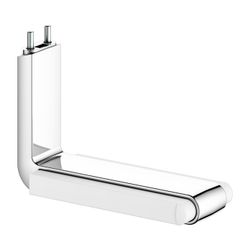 Keuco Axess Toilettenpapierhalter für Stützklappgriff 35003, starr, offene Form, mit... KEUCO-35062010051 4017214931897 (Abb. 1)