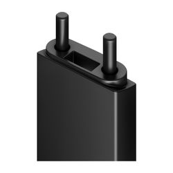 Keuco Axess Toilettenpapierhalter für Stützklappgriff 35003, starr, offene Form, mit... KEUCO-35062370037 4017214932245 (Abb. 1)