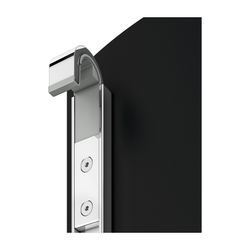 Keuco Care Klappsitz zum Einhängen, 110kg, Kunststoff, Verchromt/Schwarz, 3518101003... KEUCO-35181010037 4017214964970 (Abb. 1)