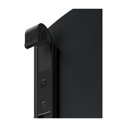 Keuco Care Duschklappsitz zum Einhängen, 110kg Belastbarkeit, Kunststoff, Schwarz-ma... KEUCO-35181370037 4017214965014 (Abb. 1)
