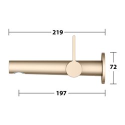 Keuco Edition 400 Einhebel-Waschtischmischer Unterputz Wandmontage, 1-Loch, Ausladun... KEUCO-51516031101 4017214939572 (Abb. 1)