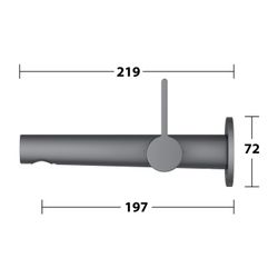 Keuco Edition 400 Einhebel-Waschtischmischer Unterputz Wandmontage, 1-Loch, Ausladun... KEUCO-51516131101 4017214939633 (Abb. 1)