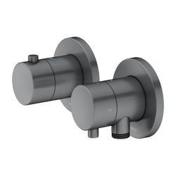 Keuco Edition 400 Thermostatarmatur-Set Unterputz 2-Wege, mit Schlauchanschluss und ... KEUCO-51553131221 4017214940493 (Abb. 1)