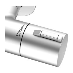 Keuco Plan Blue Thermostat-Brausemischer Aufputz, Sicherheitssperre 38 Grad C, G 1/2... KEUCO-53926171001 4017214926527 (Abb. 1)