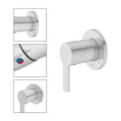 Keuco Plan Blue Einhebelmischer Unterputz, mit Temperaturbegrenzung, G 1/2", Durchfl... KEUCO-53951170001 4017214940554 (Abb. 1)