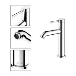 Keuco Ixmo Soft Einhebel-Waschtischmischer 130, Ausladung 129mm, ohne Zugstangen-Abl... KEUCO-59501012101 4017214938773 (Abb. 1)