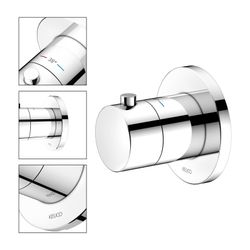 KEUCO THM IXMO 59553, rund, verchromt... KEUCO-59553010001 4017214506217 (Abb. 1)