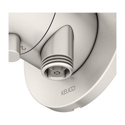 KEUCO 2-Wege Umstellventil IXMO Comfort 59556, Schlauchanschluss rund, Nickel gebürs... KEUCO-59556051101 4017214575985 (Abb. 1)