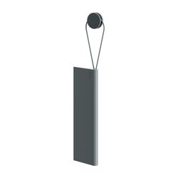 Keuco Duschabzieher universal mit klebbarer Wandhalterung, Grau, 04959380000... KEUCO-04959380000 4017214921270 (Abb. 1)