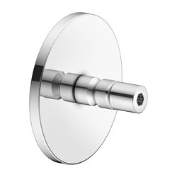 Keuco Klebe-Set 5 für 12801, 12814, mit runder Rosette, Verchromt, 04994000501... KEUCO-04994000501 4017214904624 (Abb. 1)