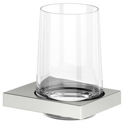 Keuco Edition 11 Glashalter, Echtkristall-Glas, mit Befestigungsset, Edelstahl-finis... KEUCO-11150069000 4017214237494 (Abb. 1)