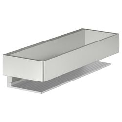 Keuco Edition 11 Duschablage, Edelstahl-finish/Alu, 11158060000... KEUCO-11158060000 4017214237517 (Abb. 1)