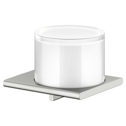 Keuco Edition 400 Lotionspender mit Echtkristallglas-Stülpbecher, 150ml, 0,5ml/Hub, ... KEUCO-11552069000 4017214237661 (Abb. 1)