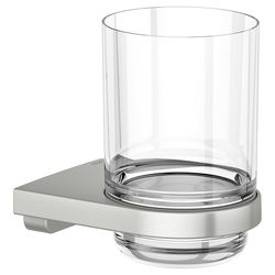 Keuco Collection Moll Glashalter, verdeckte Befestigung, Edelstahl-finish, 127500690... KEUCO-12750069000 4017214237807 (Abb. 1)