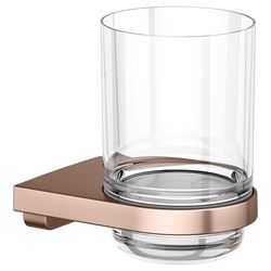 Keuco Collection Moll Glashalter, Echtkristall-Glas, Rotgold gebürstet, 12750299000... KEUCO-12750299000 4017214058976 (Abb. 1)
