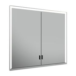 KEUCO Spiegelschrank Royal Lumos 14312, ohne Ablagef., Einbau, silber-eloxiert, 800x... KEUCO-14312172303 4017214843800 (Abb. 1)