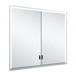 Keuco Royal Lumos Spiegelschrank Wandeinbau 2-türig lange Tür, 800x735x130mm, Silber... KEUCO-14332172301 4017214961375 (Abb. 1)