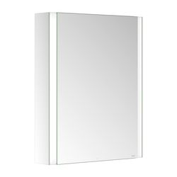 Keuco Somaris Aufputz-Spiegelschrank, 1-türig, Anschlag rechts, 600x710x128mm, Versp... KEUCO-14501001100 4017214974177 (Abb. 1)
