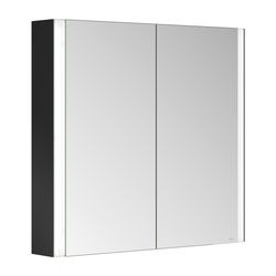 Keuco Somaris Spiegelschrank Wandvorbau 2-türig, mit 1 Steckdose, 800x710x128mm, Sch... KEUCO-14502372100 4017214974290 (Abb. 1)