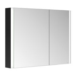 Keuco Somaris Spiegelschrank Wandvorbau 2-türig asymmetrisch, mit Heizung und 1 Stec... KEUCO-14503372201 4017214974467 (Abb. 1)