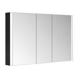 Keuco Somaris Spiegelschrank Wandvorbau 3-türig, mit Spiegelheizung und 2 Steckdosen... KEUCO-14504373101 4017214974580 (Abb. 1)