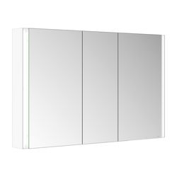 Keuco Somaris Spiegelschrank Wandvorbau 3-türig, mit Spiegelheizung und 2 Steckdosen... KEUCO-14504513101 4017214974627 (Abb. 1)