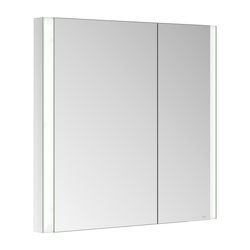 Keuco Somaris Spiegelschrank Wandeinbau 2-türig asymmetrisch, breite Tür links, mit ... KEUCO-14512002200 4017214974917 (Abb. 1)