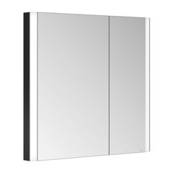 Keuco Somaris Spiegelschrank Wandeinbau 2-türig asymmetrisch, mit Heizung und 1 Stec... KEUCO-14512372201 4017214974863 (Abb. 1)