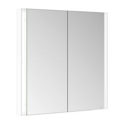 Keuco Somaris Spiegelschrank Wandeinbau 2-türig, mit 1 Steckdose, 800x710x115mm, Wei... KEUCO-14512512100 4017214974931 (Abb. 1)