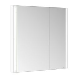 Keuco Somaris Spiegelschrank Wandeinbau 2-türig asymmetrisch, mit Heizung und 1 Stec... KEUCO-14512512201 4017214974948 (Abb. 1)