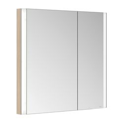 Keuco Somaris Spiegelschrank Wandeinbau 2-türig asymmetrisch, mit Heizung und 1 Stec... KEUCO-14512852201 4017214974825 (Abb. 1)