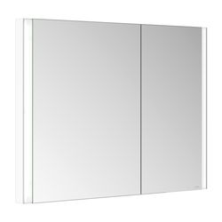 Keuco Somaris Spiegelschrank Wandeinbau 2-türig asymmetrisch, breite Tür links, mit ... KEUCO-14513512200 4017214975112 (Abb. 1)