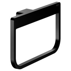 Keuco Aveno Handtuchring, schwenkbar, mit Befestigungsset, Schwarz matt, 14621370000... KEUCO-14621370000 4017214981359 (Abb. 1)