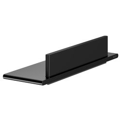 Keuco Aveno Duschablage mit Glasabzieher mit Duschabzieher, Schwarz matt, 1465937000... KEUCO-14659370000 4017214981410 (Abb. 1)