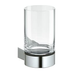 KEUCO Glashalter Plan 14950, kpl. mit Echtkristall-Glas, verchromt... KEUCO-14950019000 4017214085026 (Abb. 1)