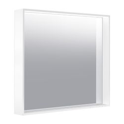 KEUCO Lichtspiegel X-Line 33298, mit Spiegelheizung, weiß, 800x700x105mm... KEUCO-33298302500 4017214607815 (Abb. 1)