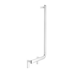 Keuco Axess Winkelgriff 90 Grad rechts, 400/800mm, mit 2x Befestigungsset 1, Verchro... KEUCO-35006010801 4017214902309 (Abb. 1)